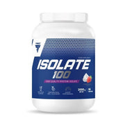 Trec Nutrition Isolate 100, kreminė braškių baltymų izoliato pakuotė