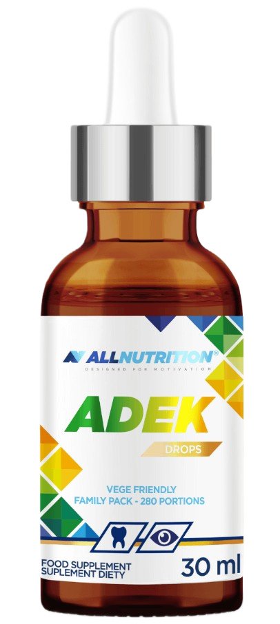 Allnutrition ADEK pilieni - 30 ml.