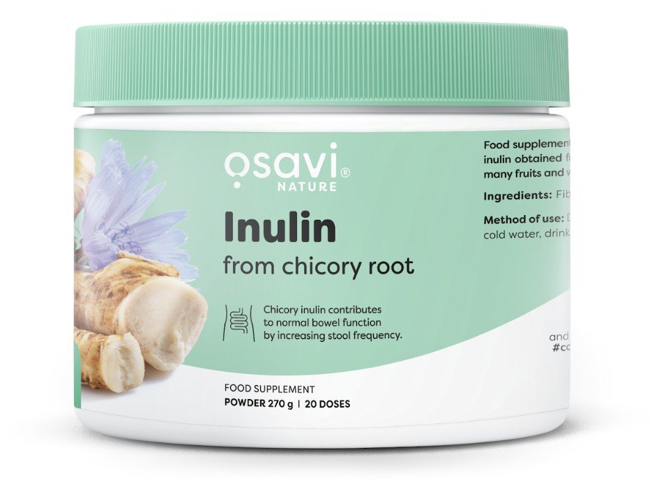 Osavi inulinas maisto papildas, cikorijos šaknų, 270 g