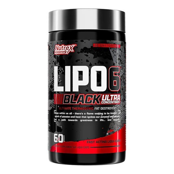 Nutrex Lipo-6 Black Ultra Concentrate kapsulės, svorio kontrolė