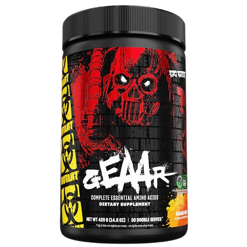 Mutant GEAAR, Orange Rush - 420 g, amino rūgštys, sporto papildas
