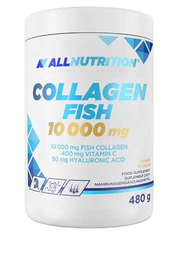 Allnutrition kolagenas žuvų mango skonis, 480 g