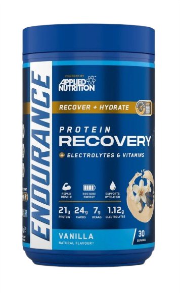 Applied Nutrition Endurance Recovery, Vanilla, maisto papildas, proteinas, energijai, nuovargiui