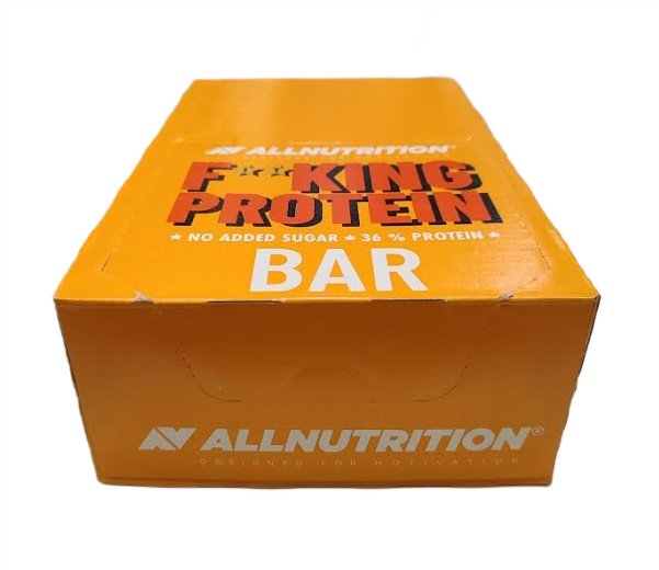 Allnutrition Fitking proteīna batoniņš, karameļu un zemesriekstu garša - 15 x 55 g