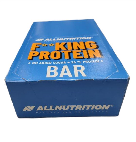 Allnutrition Fitking proteīna batoniņš, šokolādes karamele - 15 x 55 g
