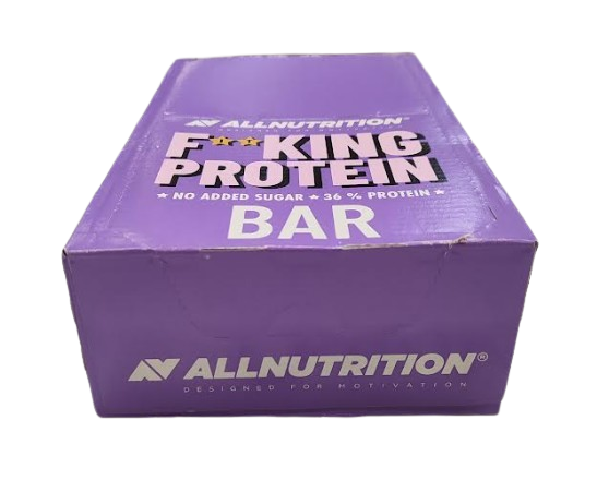 Allnutrition Fitking proteīna batoniņš, cepumu krēms - 15 x 55 g