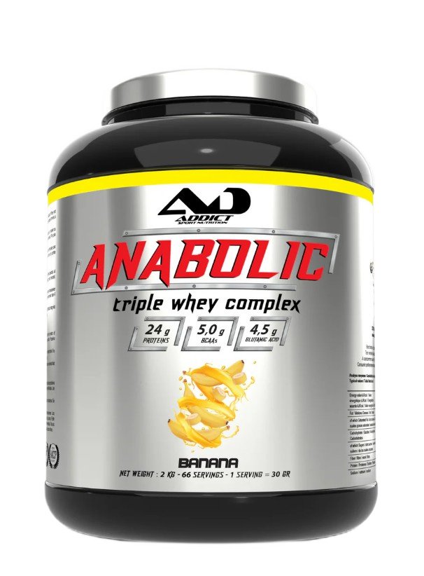 Maisto papildas Anabolic Triple Whey Banana