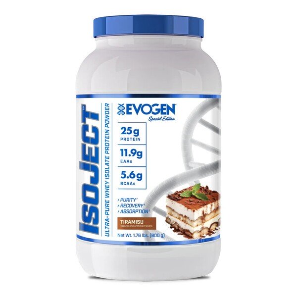 Evogen IsoJect tiramisu baltymų milteliai