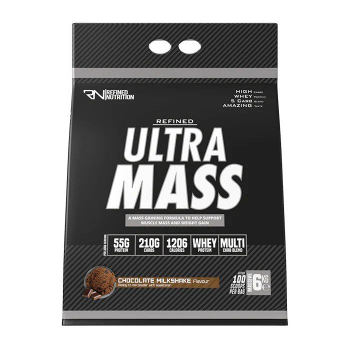 Refined Nutrition Ultra Mass, šokoladinis pieno kokteilis, 6000 g