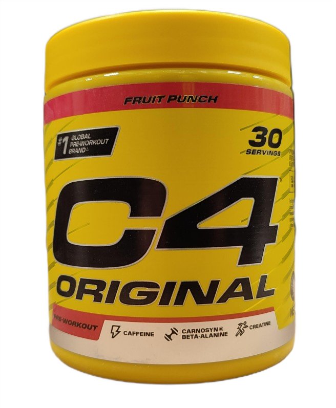 C4 Original vaisių skonio sporto papildas