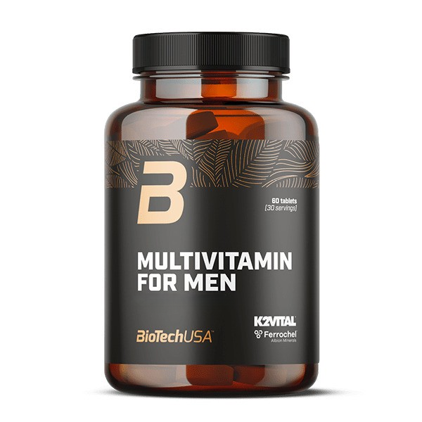 BioTechUSA multivitamīni vīriešiem - 60 tabletes