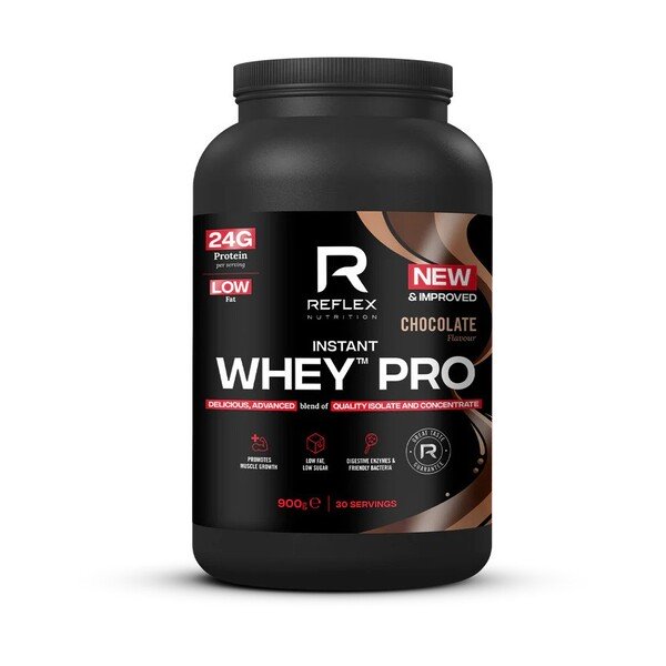 Reflex Nutrition Instant Whey PRO, Šokoladas, 900 g