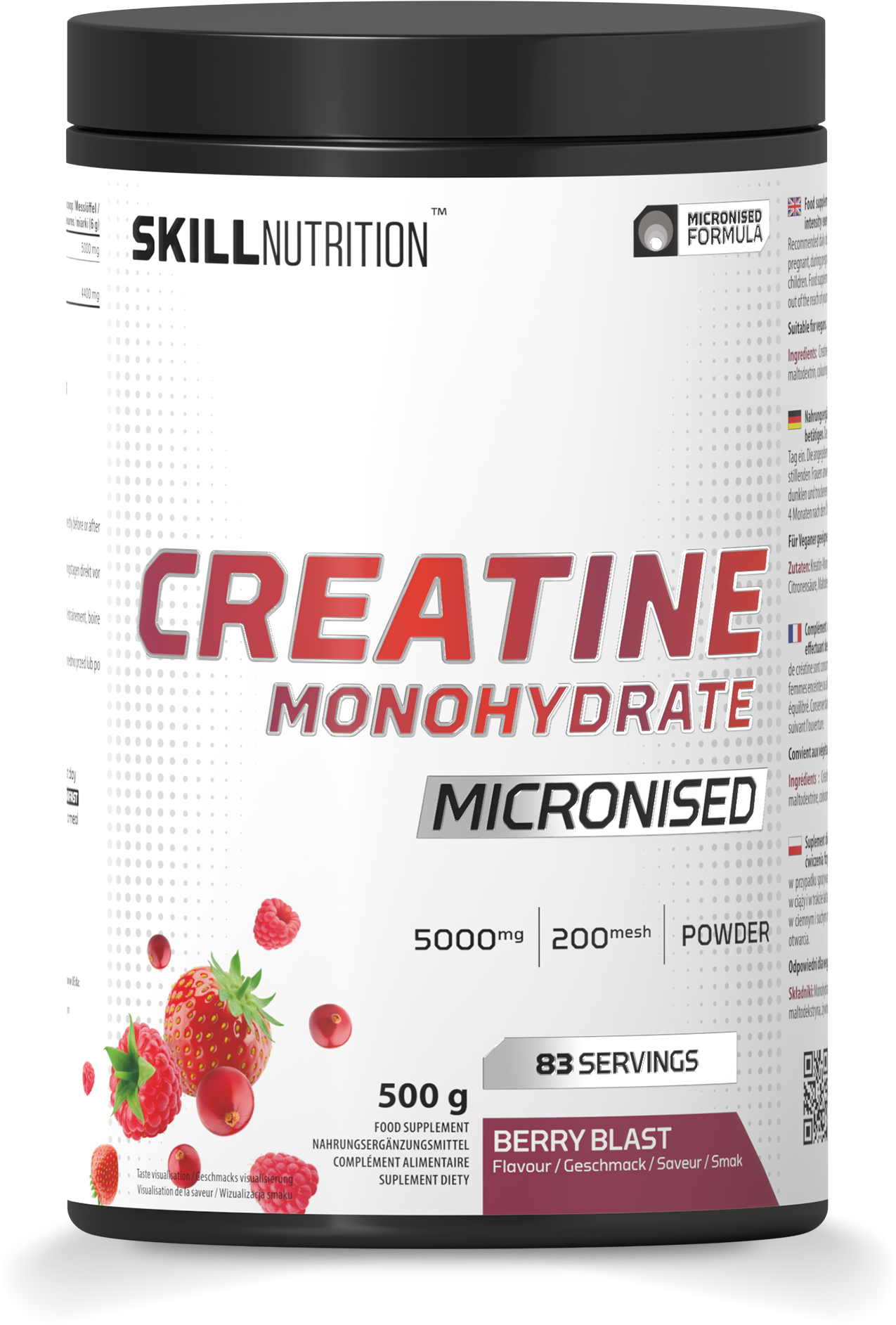 Kreatino maisto papildas Berry Blast 500g