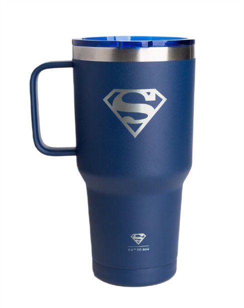 Supermeno logotipas termosas, mėlynas, 900 ml