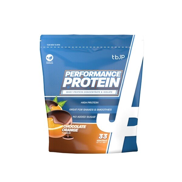 Trained by JP Performance Protein, šokolādes un apelsīnu garša - 1000 grami