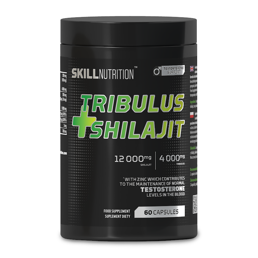 Skill Nutrition Tribulus + Shilajit - 60 kapsulas