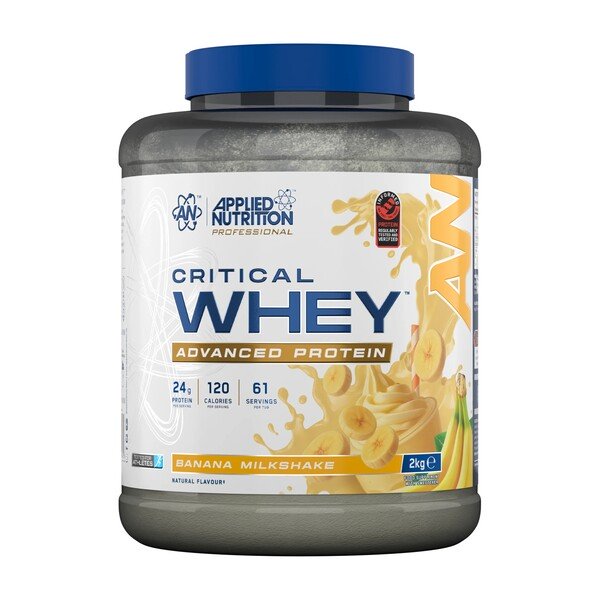 Maisto papildas Critical Whey Banana Milkshake 2000g