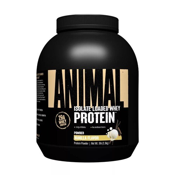 Animal Whey, Vanilla - 2300 gramų baltymų papildas
