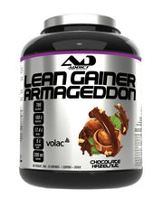 Addict Sport Nutrition Lean Gainer Armageddon, šokolādes un lazdu riekstu maisījums - 2000 grami