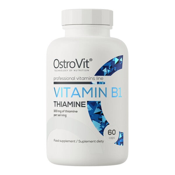 OstroVit vitamīns B1 tiamīns - 60 kapsulas