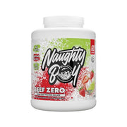 Naughty Boy Beef Zero, Strawberry Lime - 1800 g maisto papildas