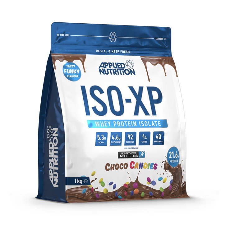 Maisto papildas ISO-XP Choco Candies, proteinas