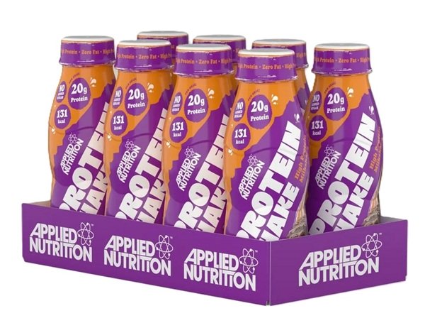 Applied Nutrition augsta proteīna kokteilis, šokolādes braunijs - 8 x 330 ml.