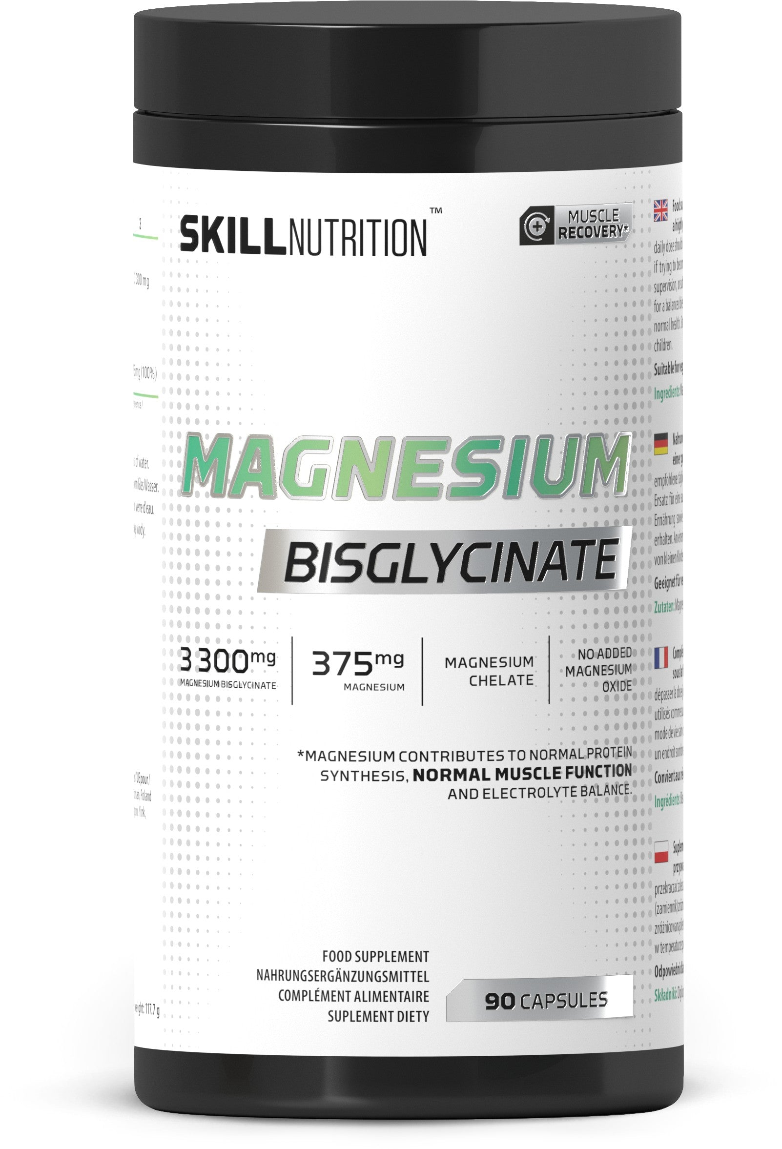 Maisto papildas magnesium bisglicinatas