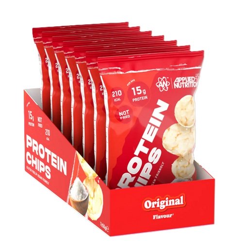 Applied Nutrition proteīna čipsi, oriģinālie - 7 x 50 g