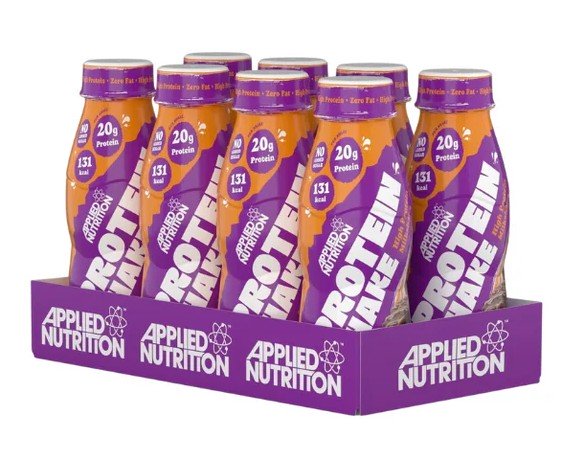 Applied Nutrition augsta proteīna satura kokteilis, šokolādes braunijs (EAN 05056555202081) - 8 x 330 ml.