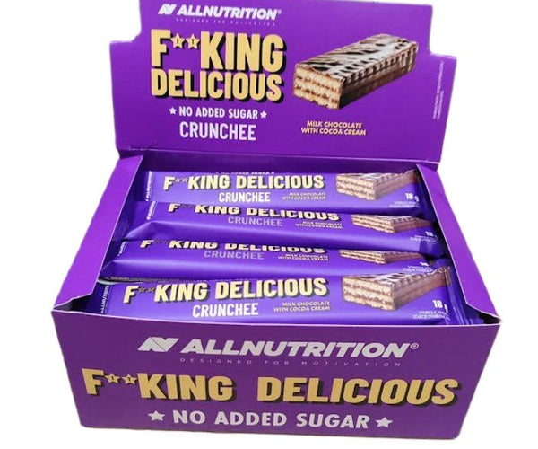 Allnutrition Fitking Delicious Crunchee, piena šokolāde ar kakao krēmu ...