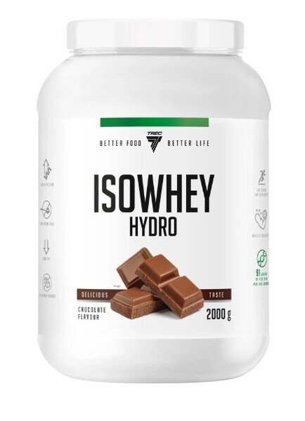 Trec Nutrition Isowhey Hydro, šokolāde - 2000 grami