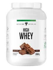 Trec Nutrition High Whey, Šokolado skonio, 2000 g, maisto papildas
