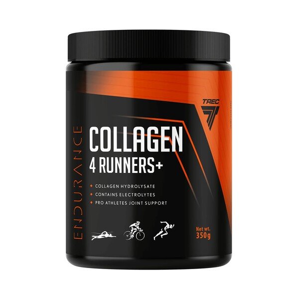 Trec Nutrition Endurance Collagen 4 Runners+ apelsinų maisto papildas sportui