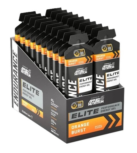 Applied Nutrition energijos gelis, apelsino skonio, 20 vnt., sporto papildas