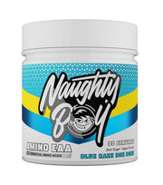 Naughty Boy Amino EAA, Blue Razz Bon Bons - 345 g maisto papildas