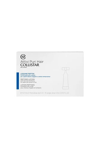 Collistar Attivi Puri Hair Peptides Fortifying Anti-Hair Loss Lotion 15 x 5ml